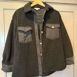 HYFVE Black Sherpa Jacket